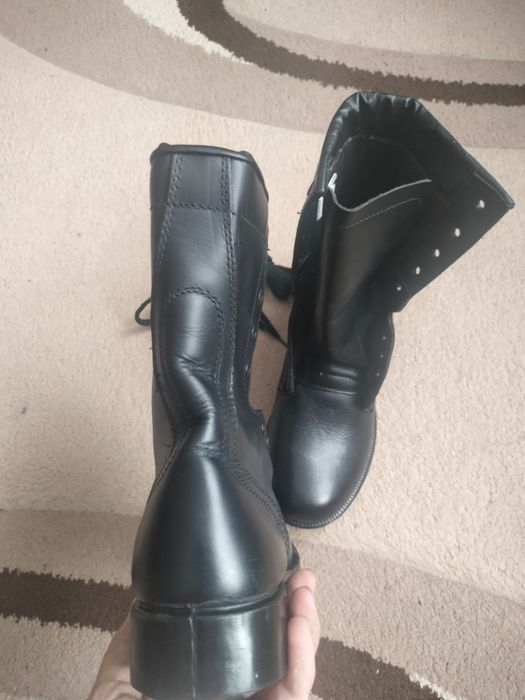 Берцы кожаные новые
