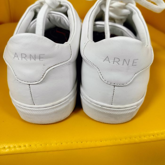 Sneakers ARNE piele albă – Made in Portugal – Mărimea 40