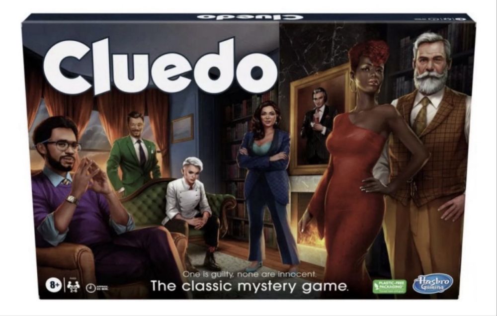 Настолна детективска игра Cluedo Classic (Refresh) - Семейна игра, семейни игри, за цялото семейство, фетска игра, за деца и за възрастни