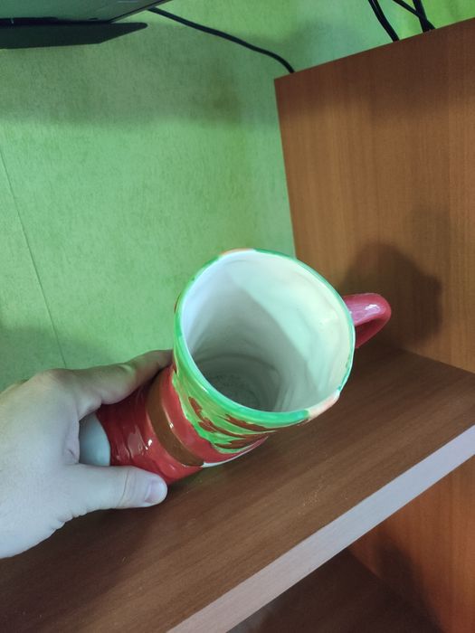 Новогодний пивной бокал