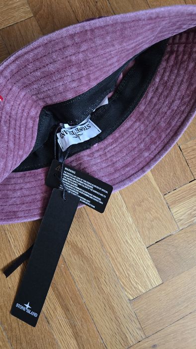 Шапка идиотка (bucket hat) на Stone Island