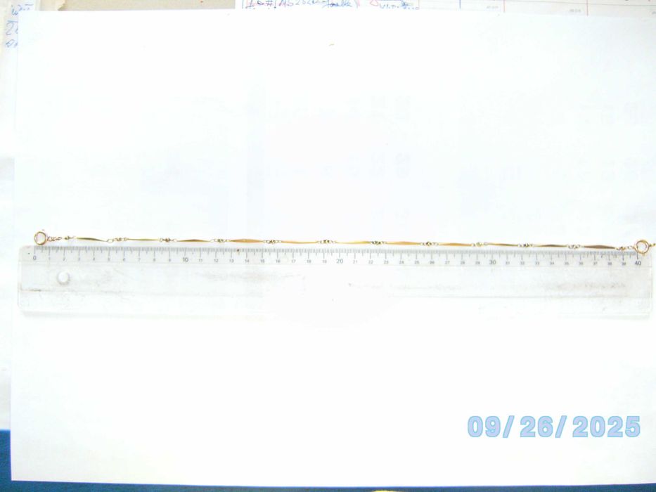 Aur - lantz barbatesc pentru vesta