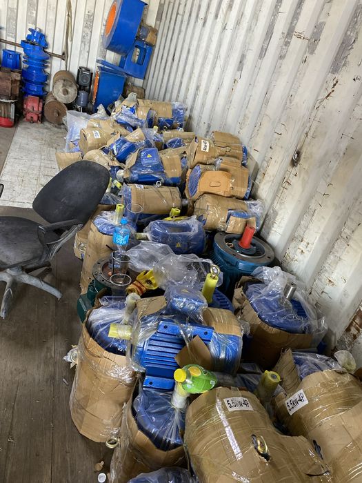 Электродвигели редуктора вентиляторы