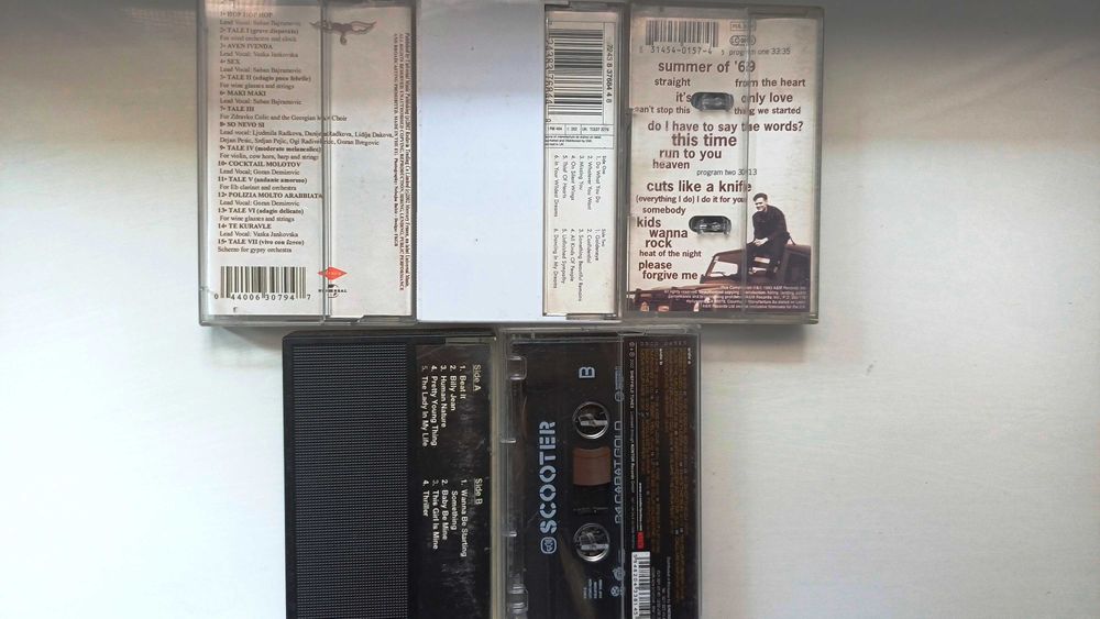 casete audio rock