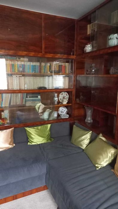 Set complet din lemn cu coltar/ Mobilier sufragerie