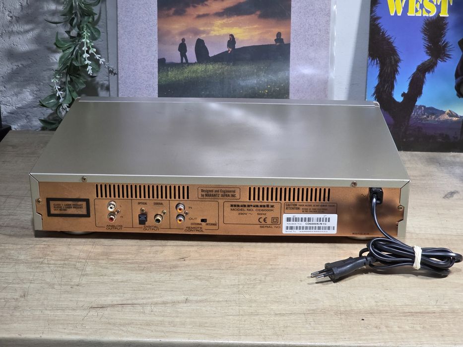 Cd player MARANTZ CD-6000 OSE ki signature ,șampanie gold