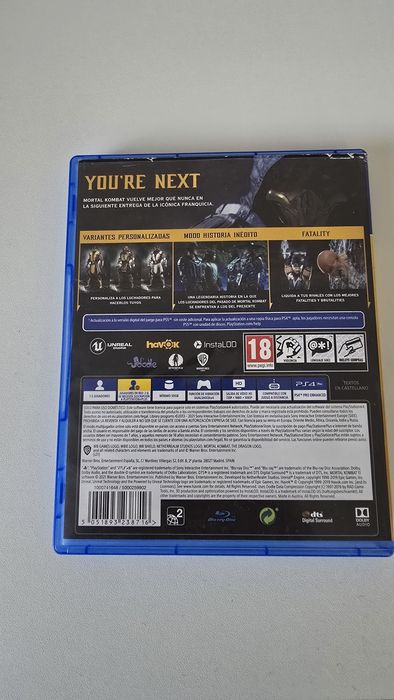 Mortal Combat 11 ps4