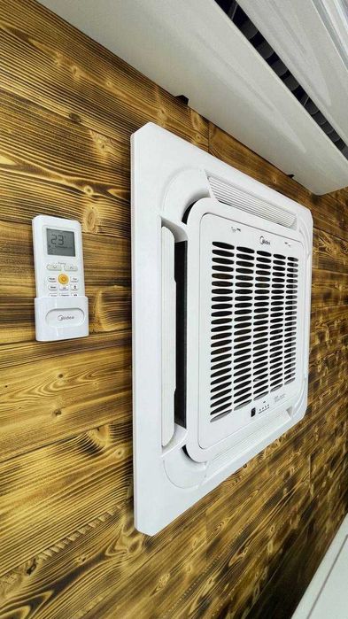 MIDEA кассетали кондиционери — 48,000 Btu / 220В Инвертор / Доставка