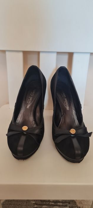 Туфли замша нат.36 р