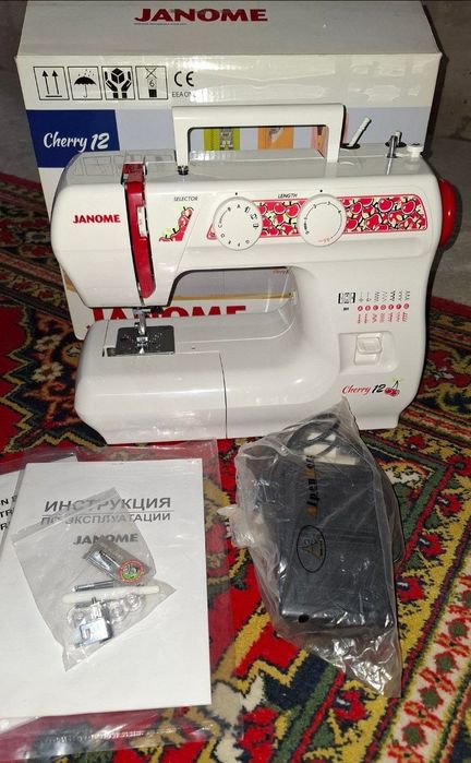 Janome Cherry 12 / Cherry 12 LE — bu boshlovchilar va uy sharoitida fo