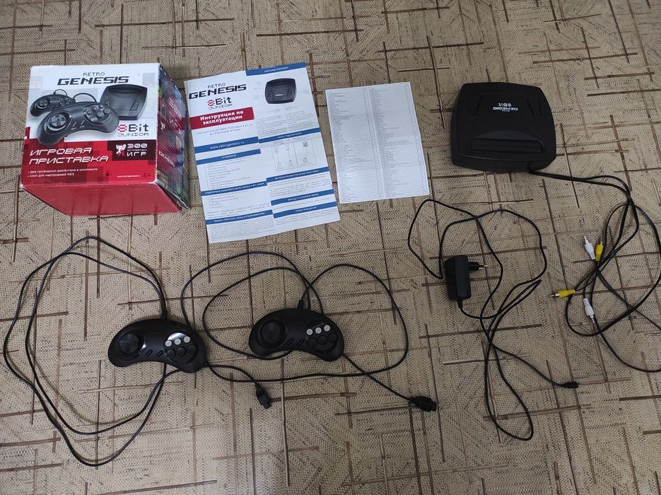 Retro genesis 8 bit на 300+ игр