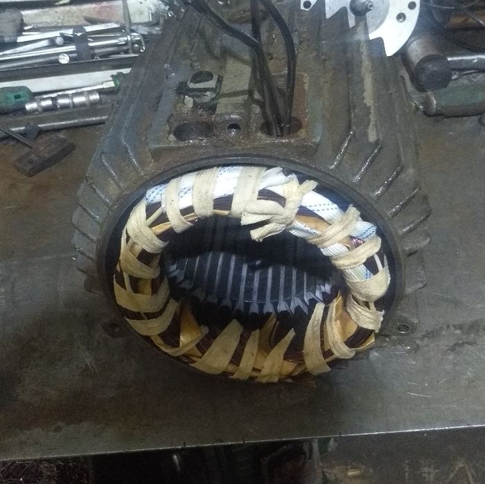 Ремонт перемотка электродвигателя