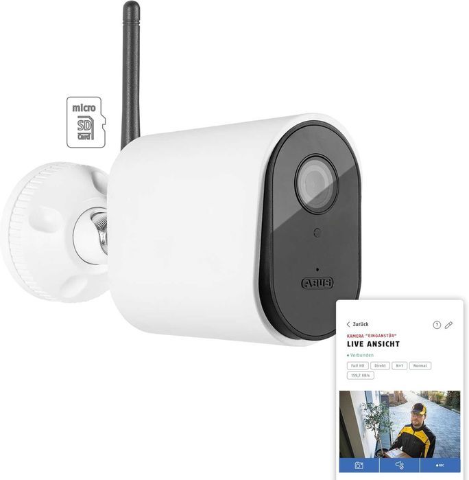 Camera de securitate ABUS SmartLook cu detectare a miscarii