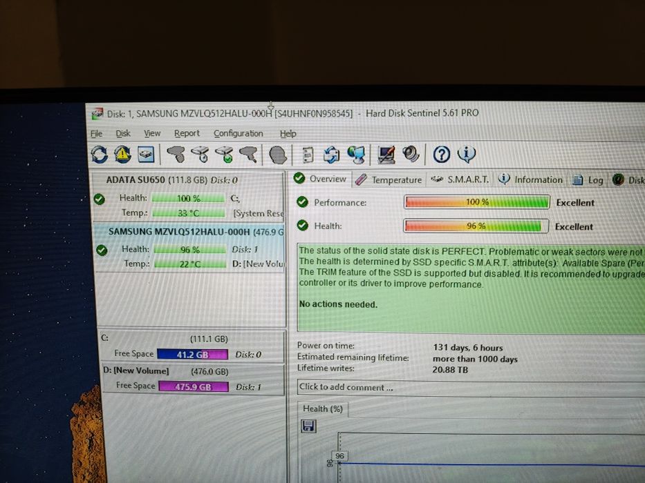 Vând SSD Samsung PM991 512GB Nvme M2 Transport 15 lei!