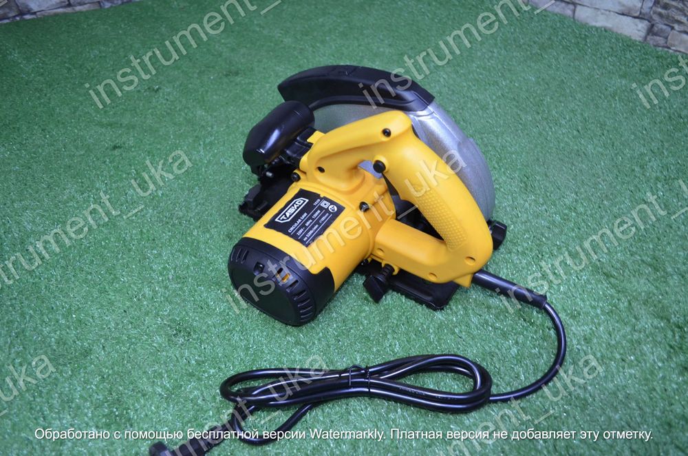 Дисковая пила Tasko 185мм с лазером DWE575м