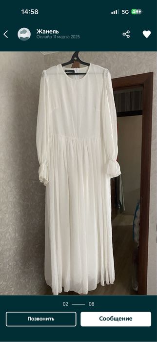 Шикарное платье на узату