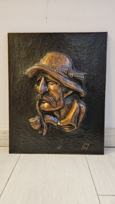 Tablouri în relief basorelief cupru