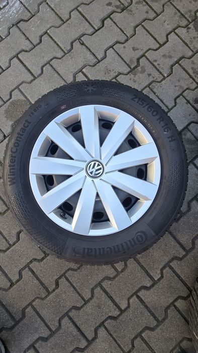 Vând roți complete pentru gama Volkswagen Audi Seat Skoda 215 60 16 MS