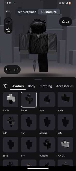 Продам аккаунт в роблокс