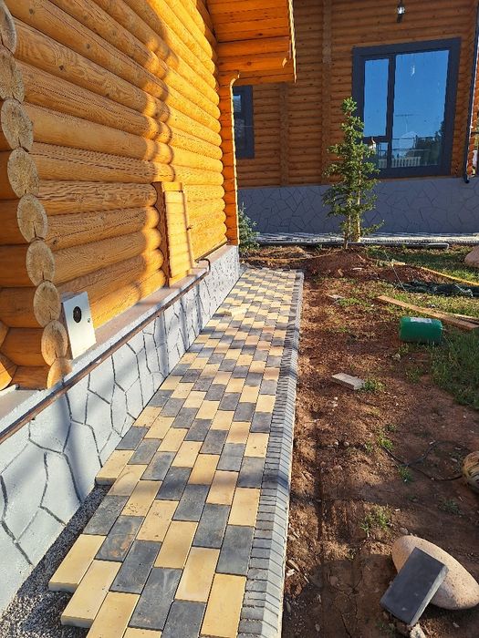 Брусчатки и тротуарные плитки