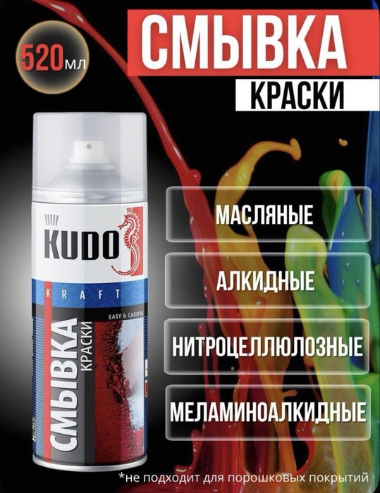 Смывка старой краски Kudo