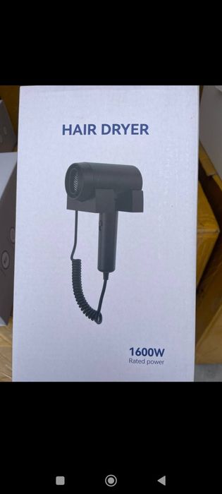 Фен для волос на санузел гермитичний