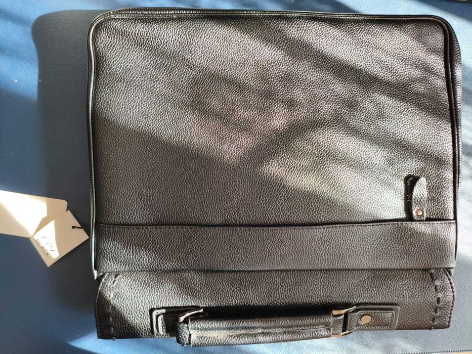 портфель новый кожаный