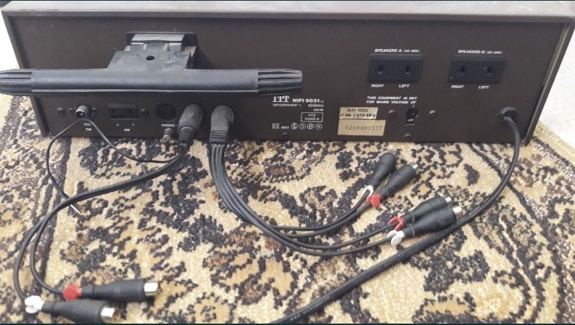 Radio statie audio ITT hi fi 9031