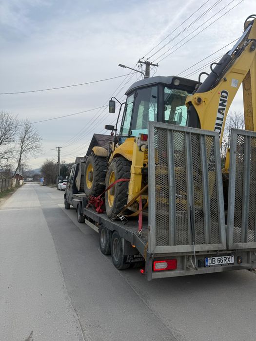 MINITIR Iveco 12T Ansamblu Transport Utilaje