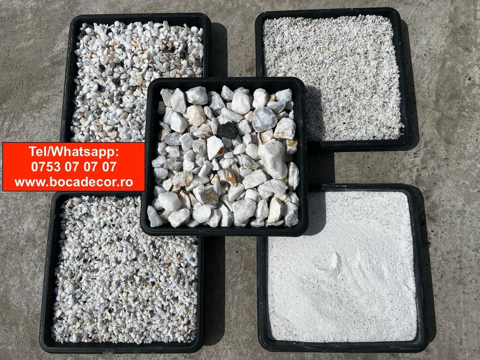 Marmura concasata,Piatra Decorativă Grădină