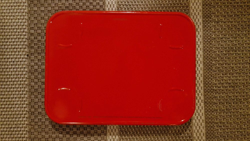 Коледна табла Кока–Кола, Италия, маркирана. Винтидж!