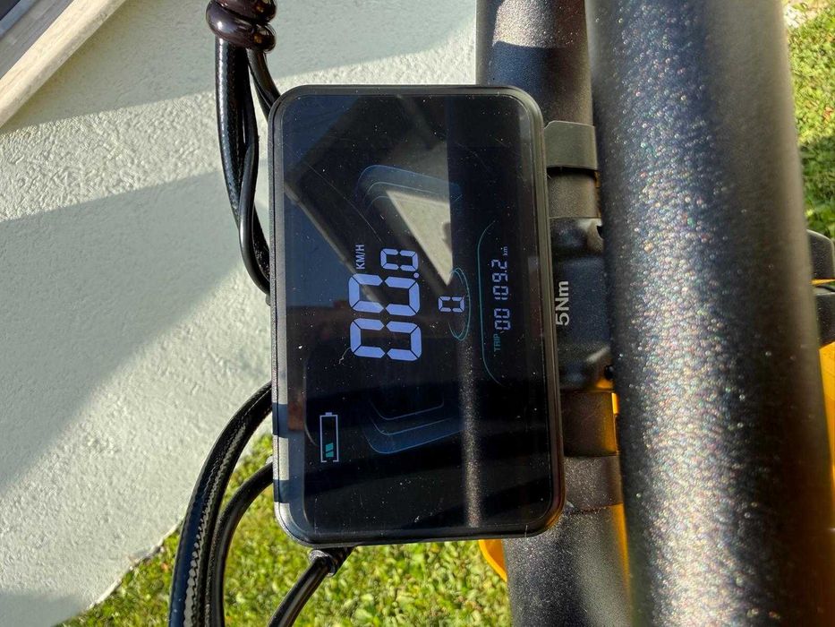 Bicicleta electrica Mangosteen Chopper FT03 50km/h, fara permis