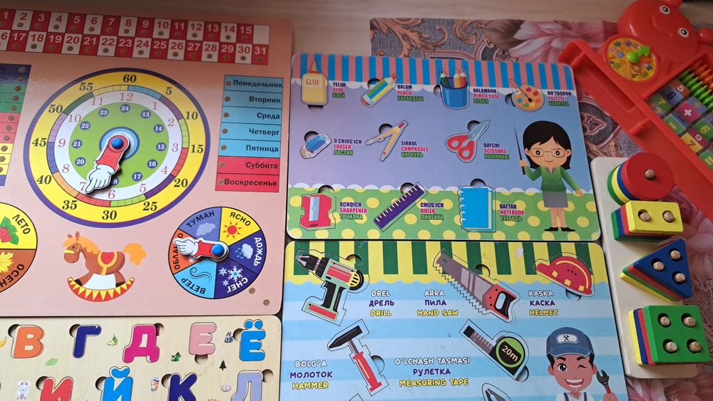 Развивающие игры дошкольников