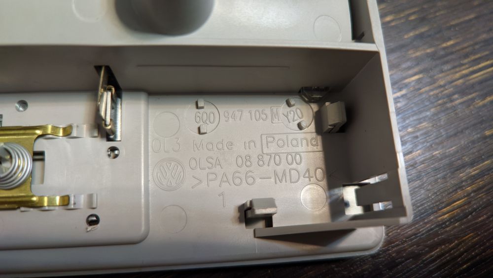 Фонарь, зеркало, Golf 4, Golf 3.