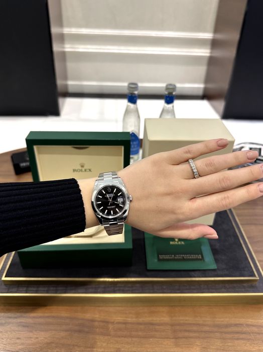 Rolex Datejust 41mm Steel 126300 black