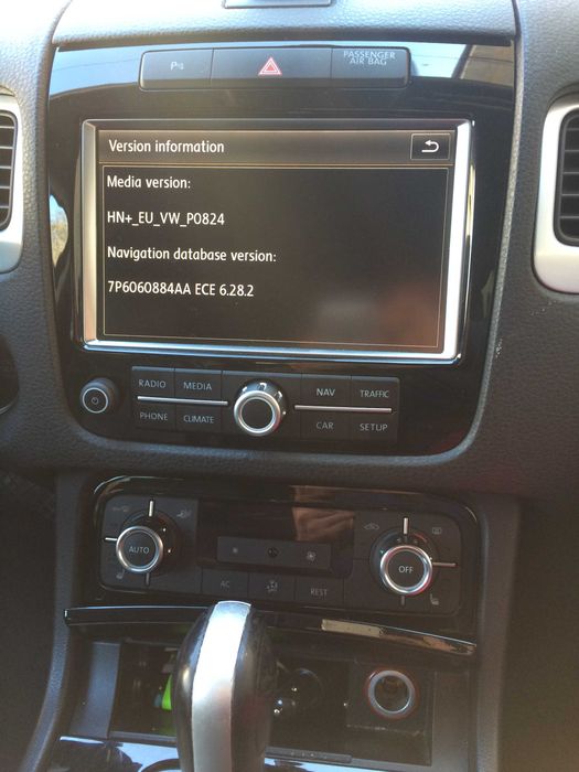 Volkswagen RNS 850 Map Update конвертиране регион full programing