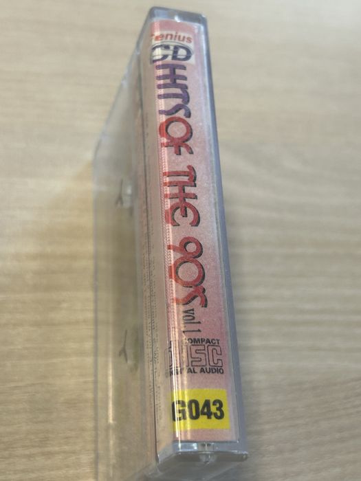 Casetă audio originală „Hits of the 90's Vol. 1” în stare foarte bună