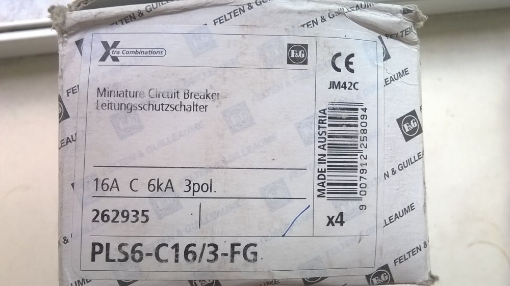 Автоматические выключатели (автомвты) Moeller Xpole Austria