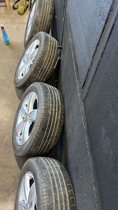 Продавам джанти за VW 5x112 16цола,гуми NEXEN dot 2020
