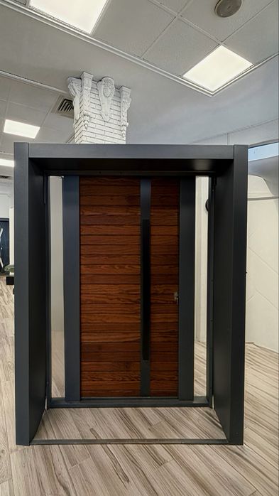 Входна врата за външни условия-Double cedar