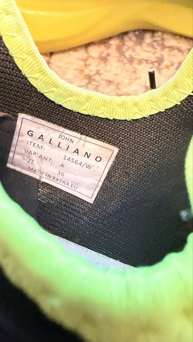 Sneakers john galliano 36