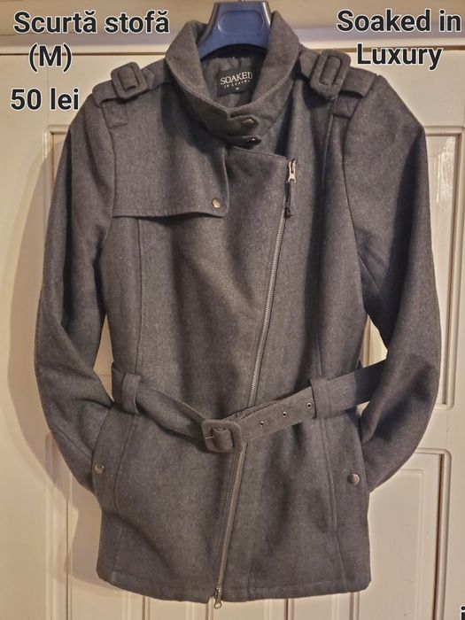 Paltoane,scurte stofă damă S/M