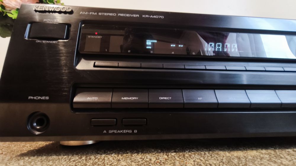 Receiver statie amplificator Kenwood KR-A4070 80W RMS impecabil !