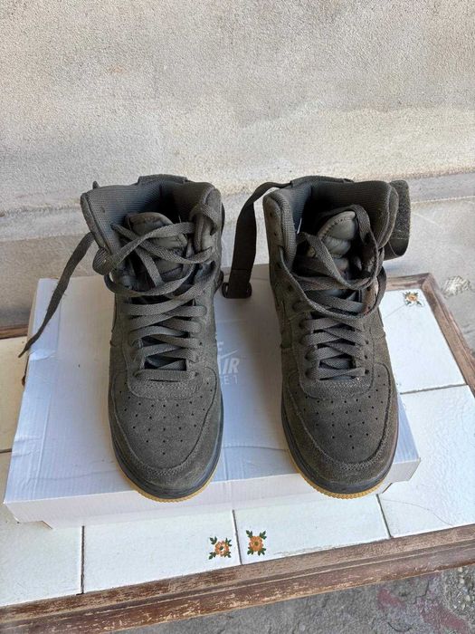 Adidasi Nike Air Force 1 High LV8 GS Sequoia