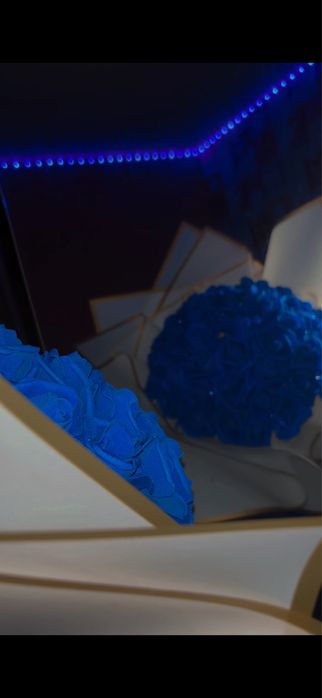 Цветя от фоам и сатен