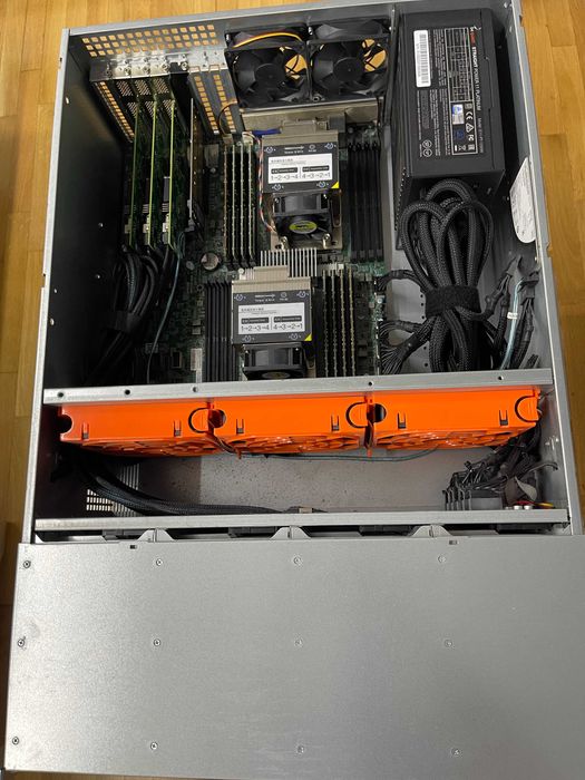 Професионален Enterprise Сървър – 48 ядра / 512GB ECC / Dual EPYC-7F72