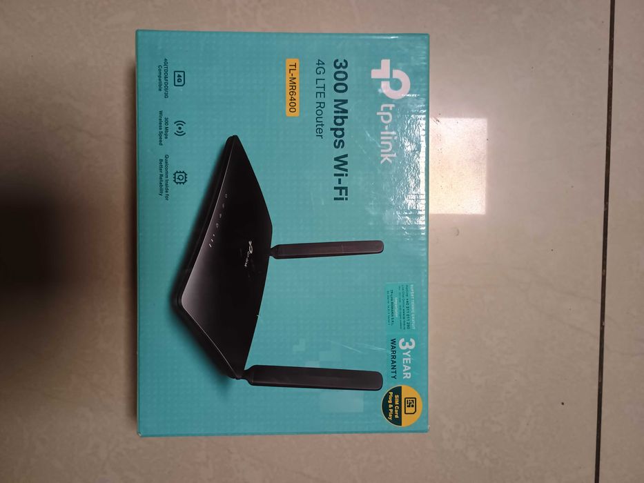 Router TP-Link TL-MR6400, cu o singură antenă (300Mbps WI-FI)