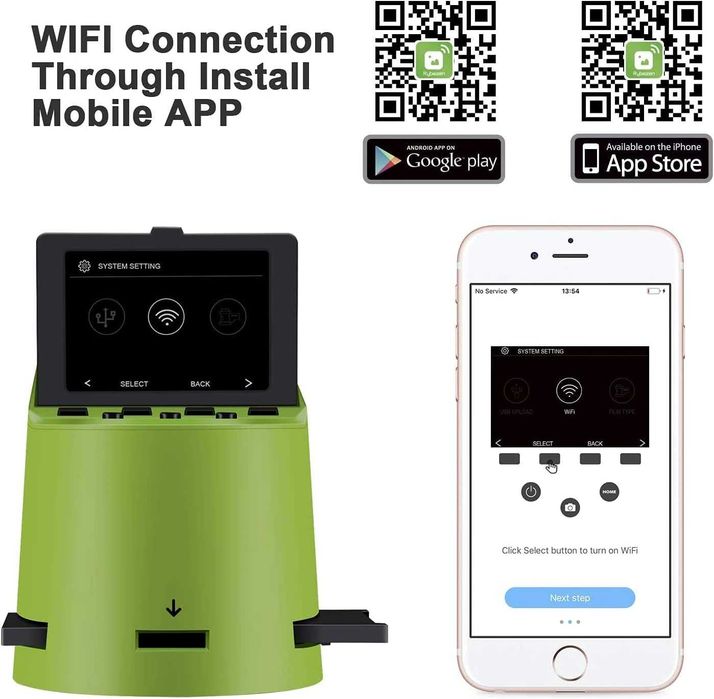 Обновете спомените си с този модерен скенер с приложение за телефон