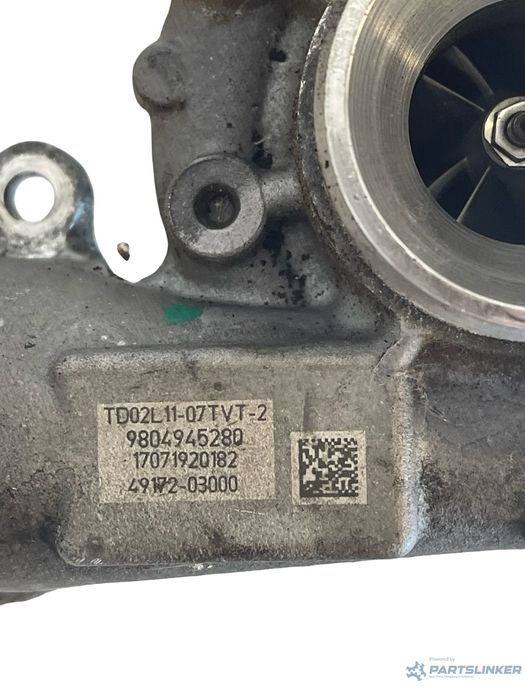 Turbina Peugeot 301 2012 - > 1.6Hdi Bh02 9804945280