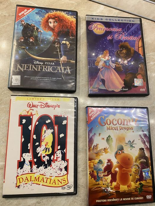 DVD uri desene animate copii